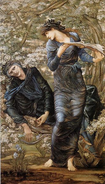 Edward Burne-Jones The Beguiling of Merlin oil painting picture